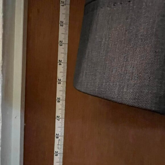 Anne Klein Gray Blazer with Collarless Design and 3/4 Sleeves - Picture 7 of 7